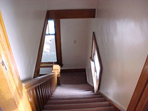 steps going up to the bedrooms